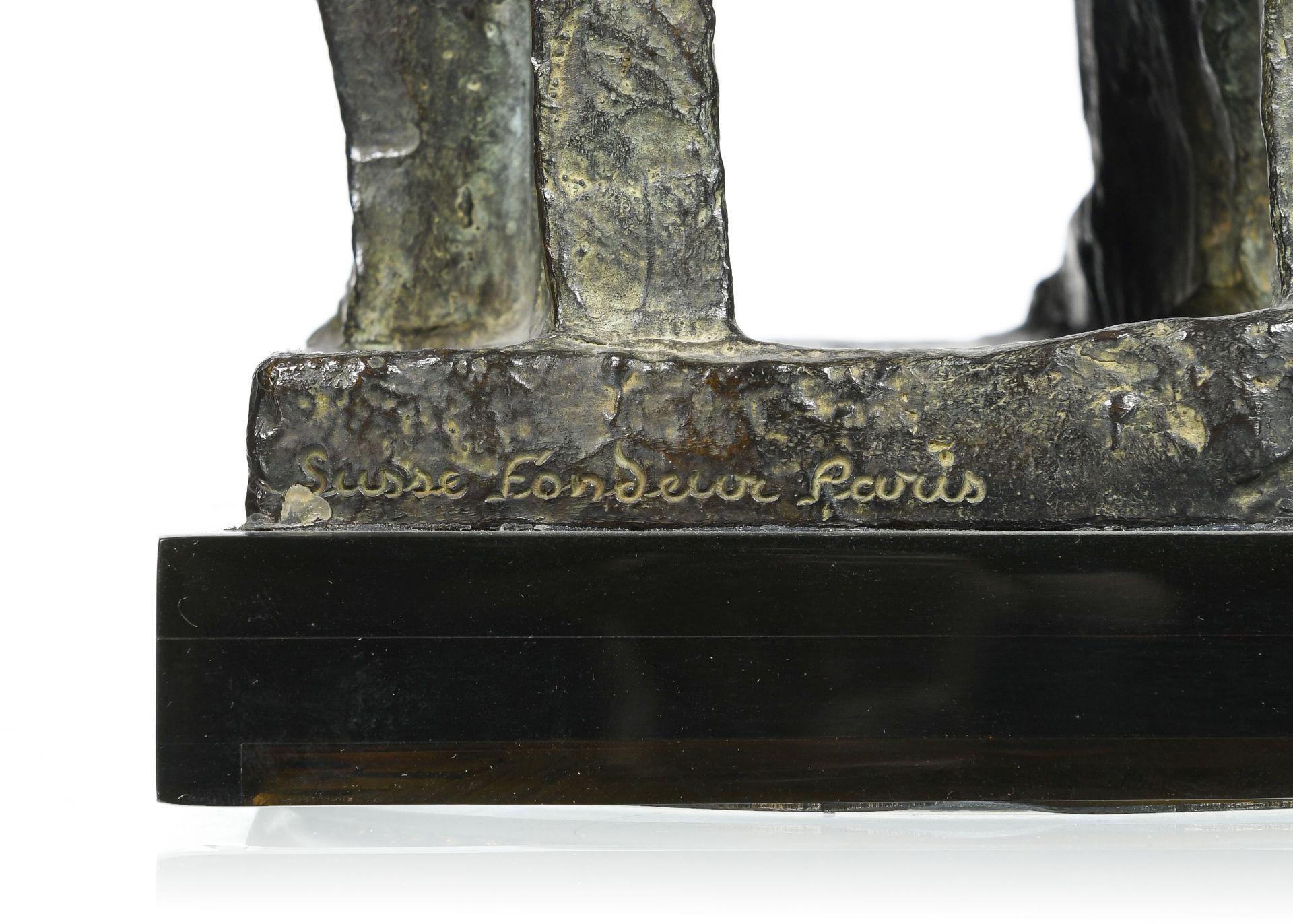 Ossip Zadkine@ (1888-1967), "Tendresse maternelle", 1967, sculpture en bronze, monogrammée - Image 8 of 9