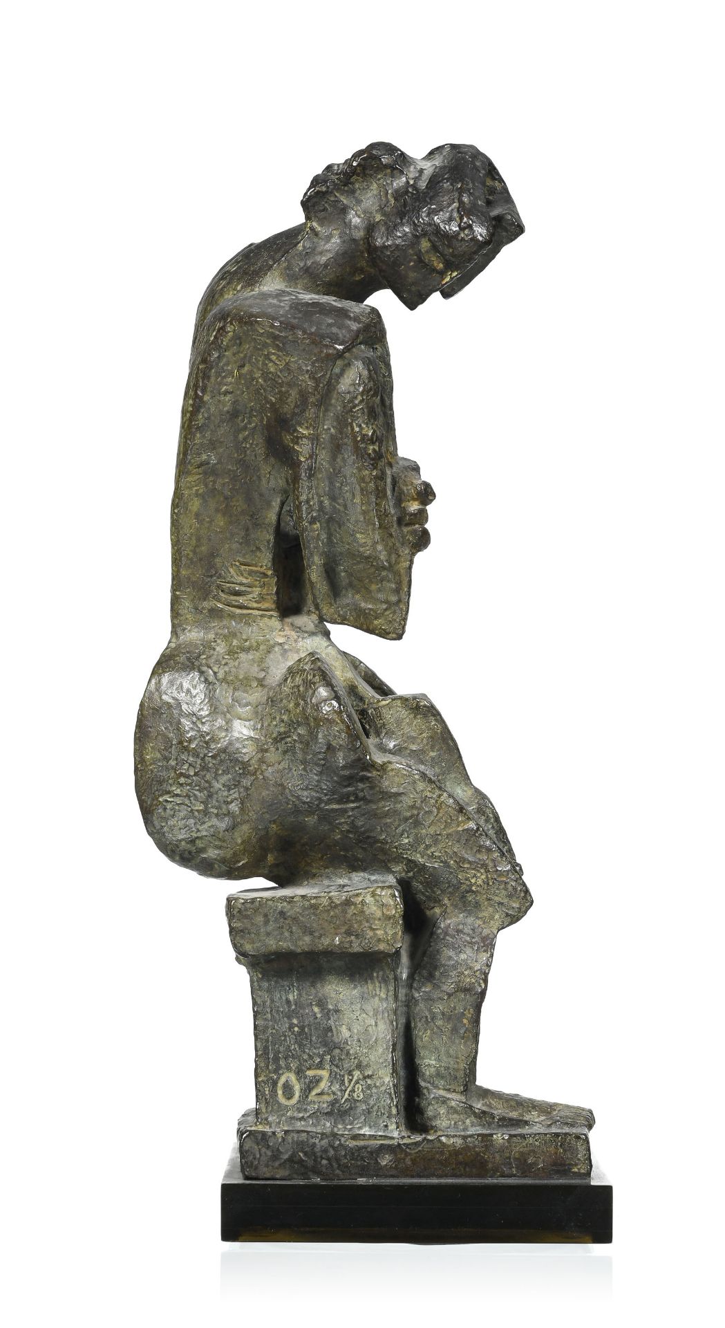 Ossip Zadkine@ (1888-1967), "Tendresse maternelle", 1967, sculpture en bronze, monogrammée - Image 5 of 9