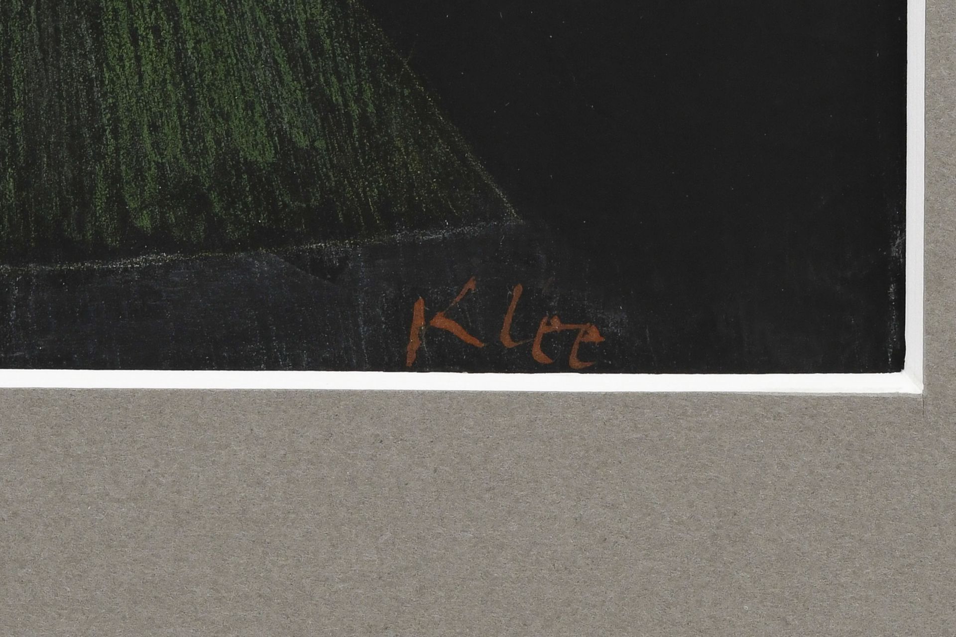 Paul Klee (1879-1940), Marionette: Der Wirt , 1933, craies sur papier préparé sur carton, signé, 33 - Image 5 of 7