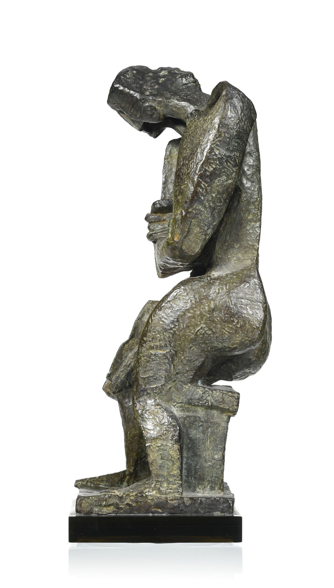 Ossip Zadkine@ (1888-1967), "Tendresse maternelle", 1967, sculpture en bronze, monogrammée - Image 3 of 9