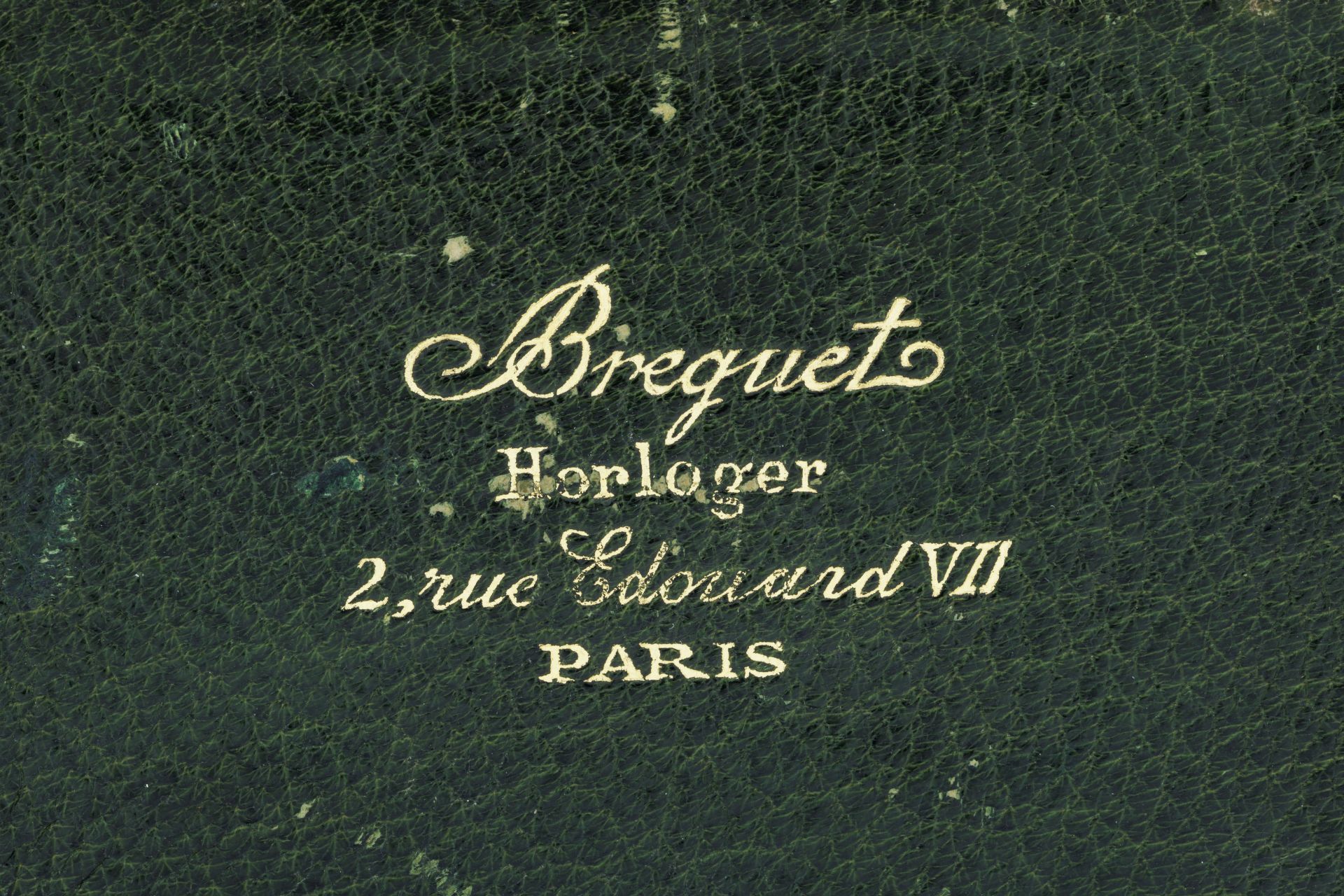 Breguet, pendulette en argent et émail polychrome réalisée pour le roi Fouad 1er d'Egypte dans son é - Image 11 of 11