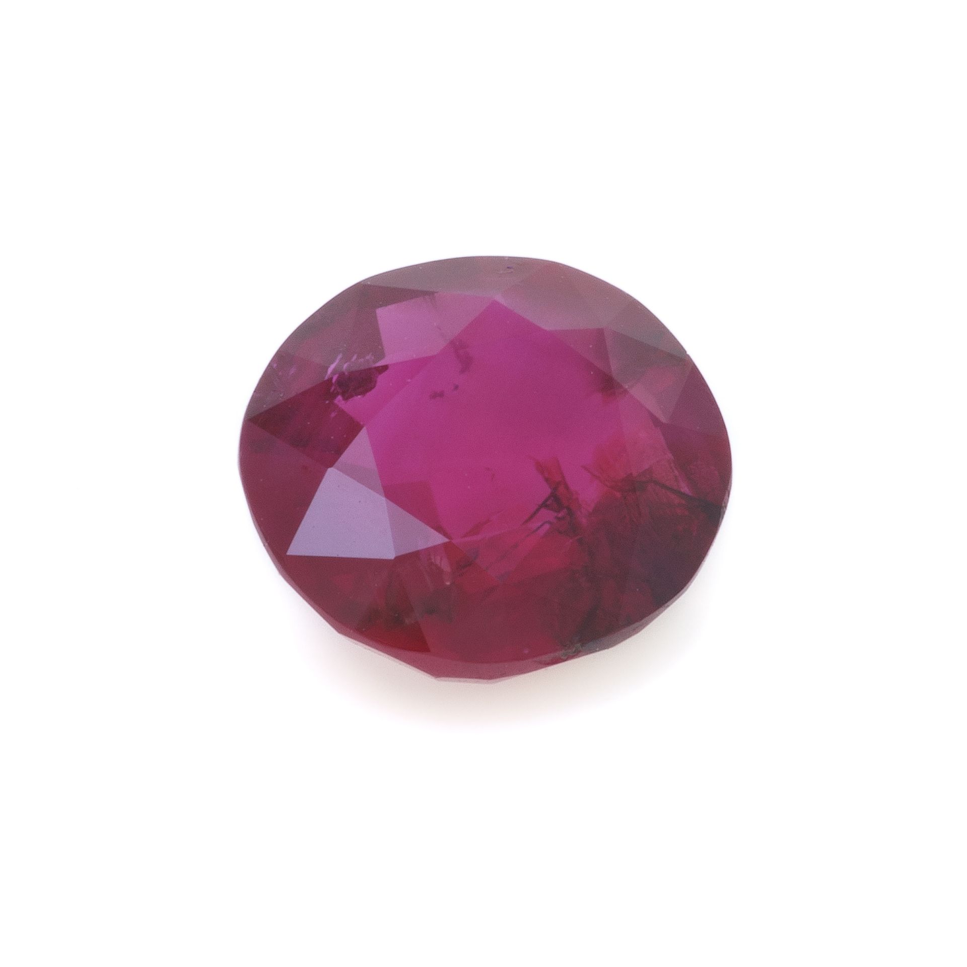 Un rubis taille ovale sur papier 3.175 carats, rapport SSEF - Image 3 of 3