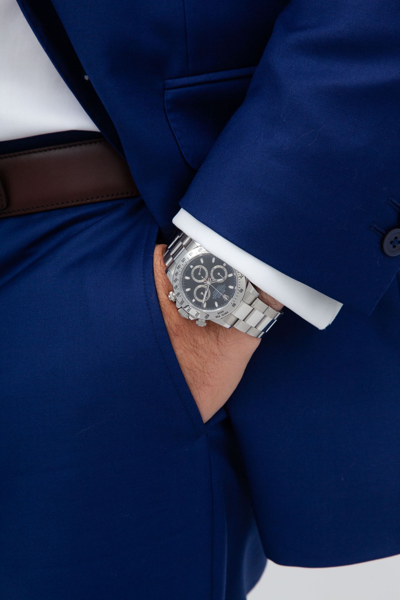Rolex, Daytona, réf. 116520/2100, montre-bracelet chronographe en acier, circa 2008 - Image 4 of 4