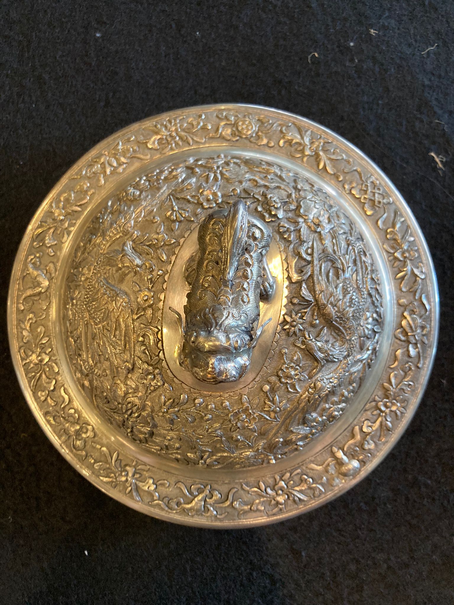 A SILVER KAMCHENG AND COVER - Image 5 of 11