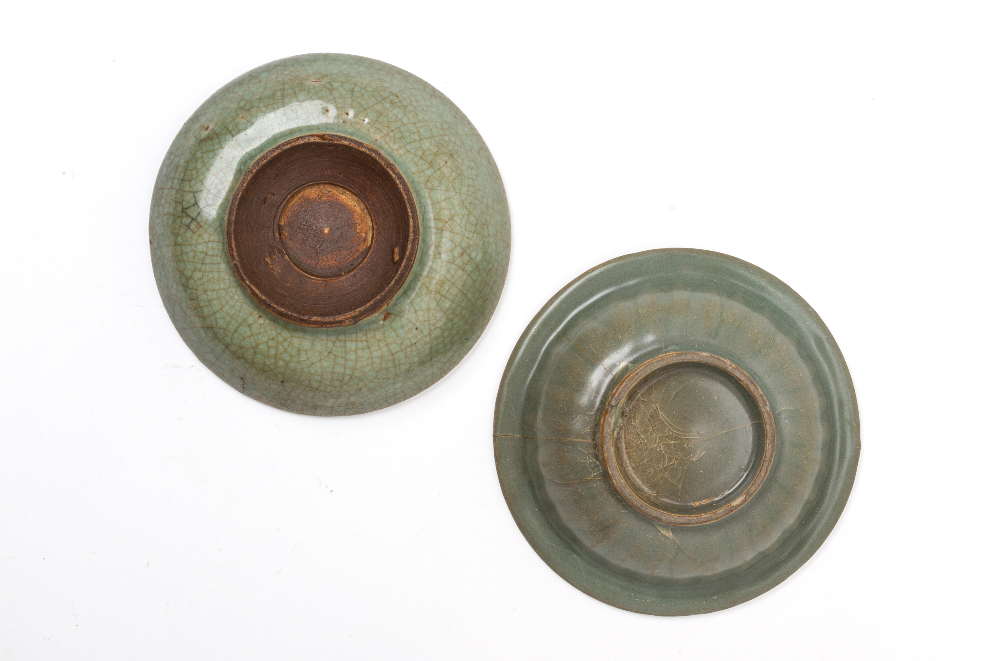 A GROUP OF CELADON GLAZED ITEMS - Image 4 of 20