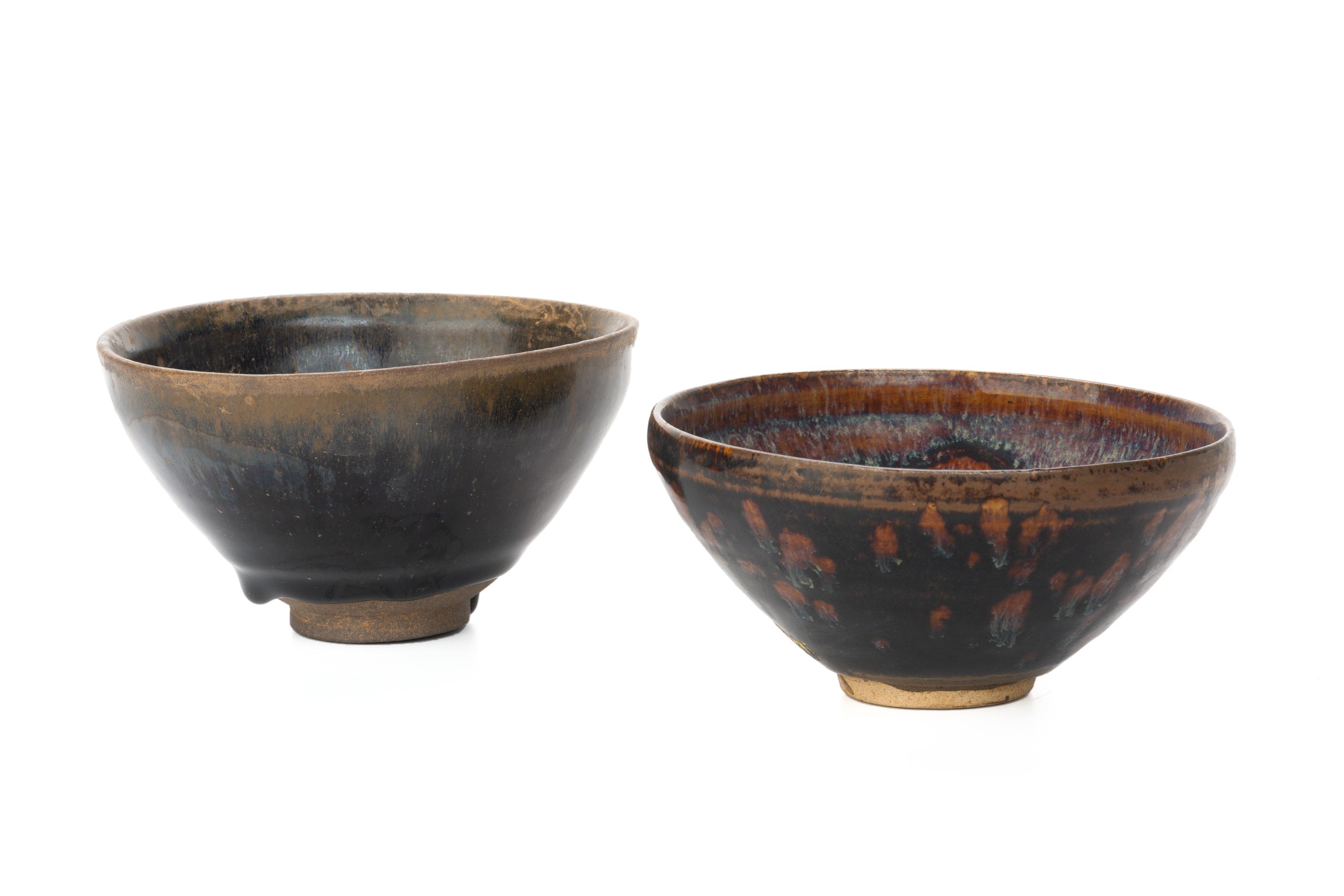 A GROUP OF FOUR JIAN AND CIZHOU STYLE TEA BOWLS - Image 3 of 15