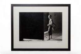 A BLACK AND WHITE PHOTOGRAPH, 'VIENTIANE, LAOS, 1998'