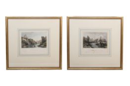 TWO VIEWS OF CHINA AFTER THOMAS ALLOM