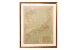 A MAP OF JAPAN (20TH CENTURY)