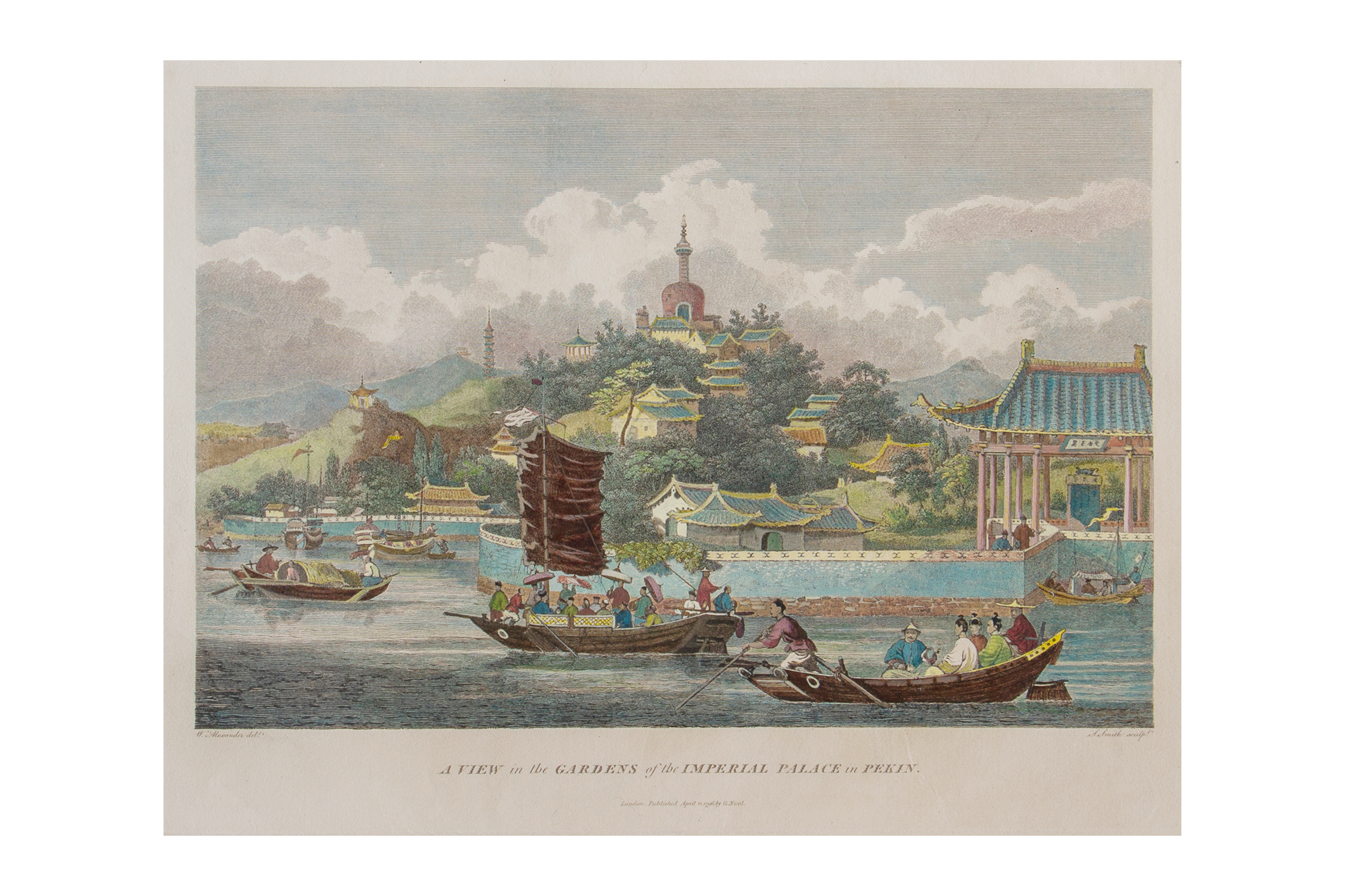 TWO PRINTS OF CHINA AFTER WILLIAM ALEXANDER AND H.W. PARISH - Image 2 of 3