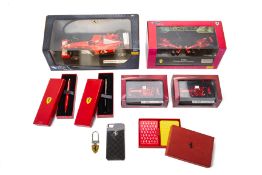 A COLLECTION OF FERRARI MERCHANDISE