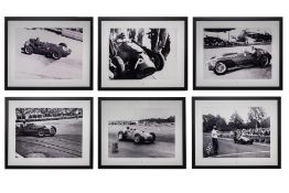 A SET OF SIX FERRARI LIMITED EDITION PHOTOGRAPHIC PRINTS