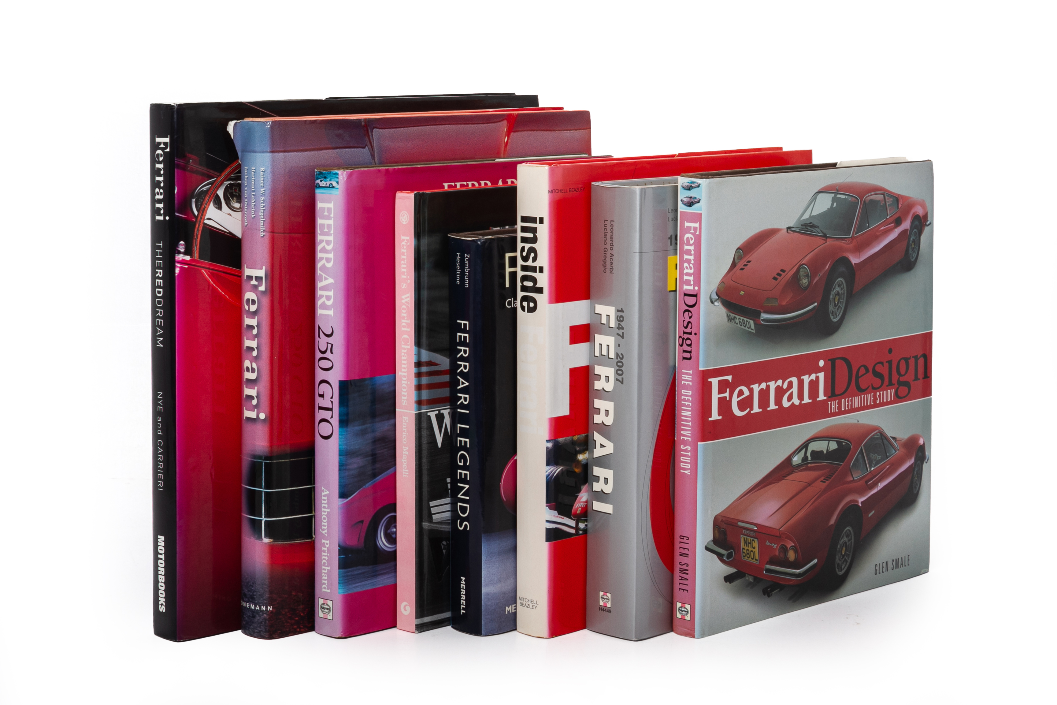 A COLLECTION OF FERRARI RELATED BOOKS