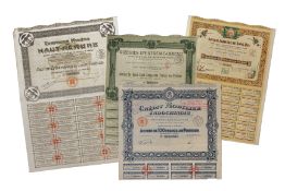 FOUR SHARES OF VIETNAMESE COMPANIES