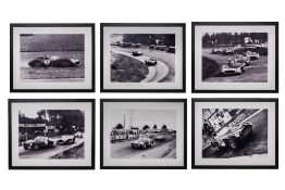 A SET OF SIX FERRARI LIMITED EDITION PHOTOGRAPHIC PRINTS