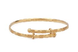 A GOLD BANGLE