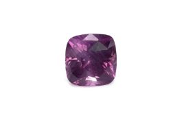 A LOOSE 1.42 CARAT UNHEATED PINK SAPPHIRE