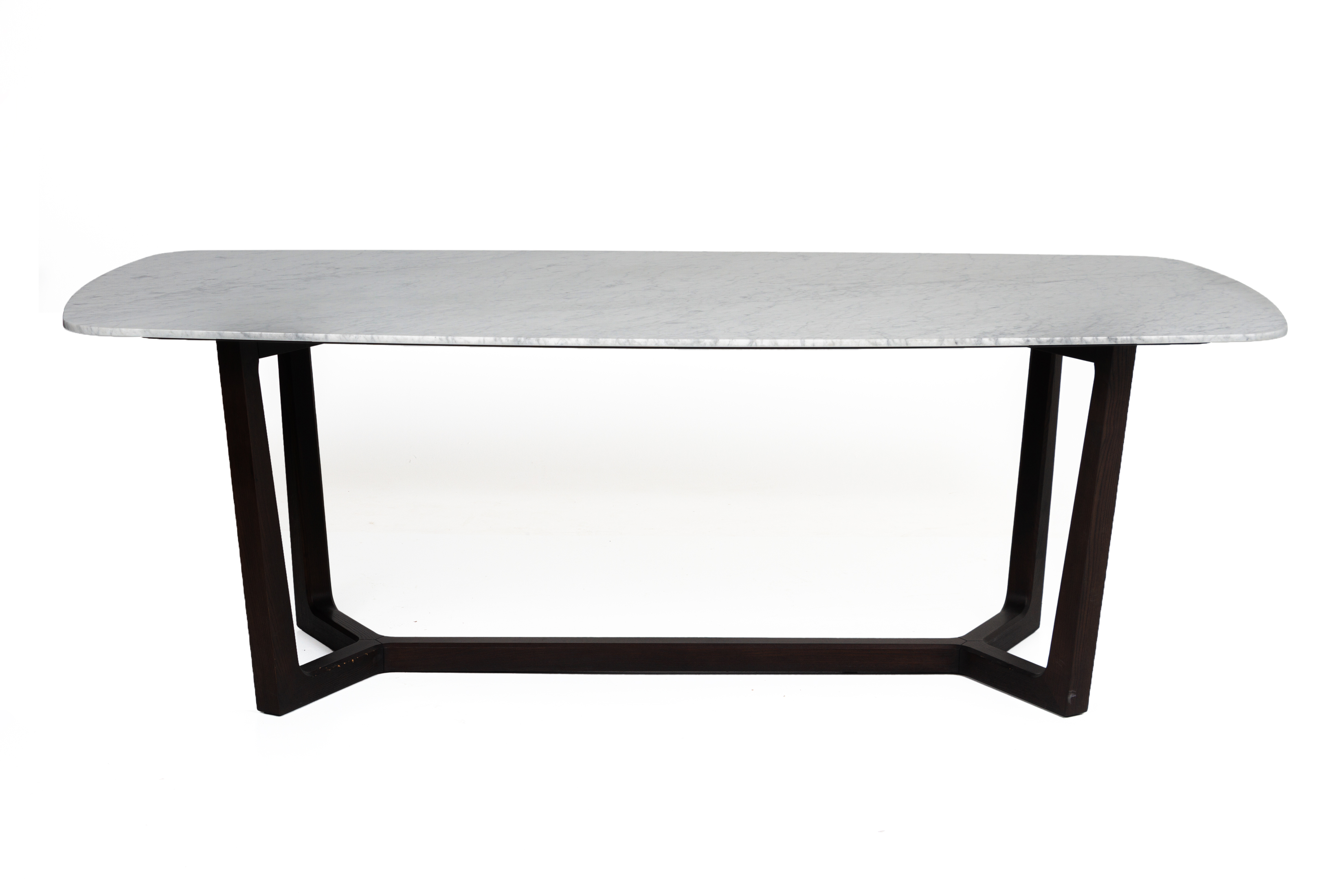 A POLIFORM 'CONCORDE' MARBLE TOPPED DINING TABLE - Image 2 of 8