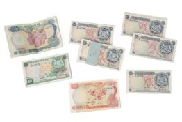 A GOOD GROUP OF SINGAPORE ORCHID SERIES BANK NOTES