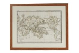 A FRENCH WORLD MAP (1832)