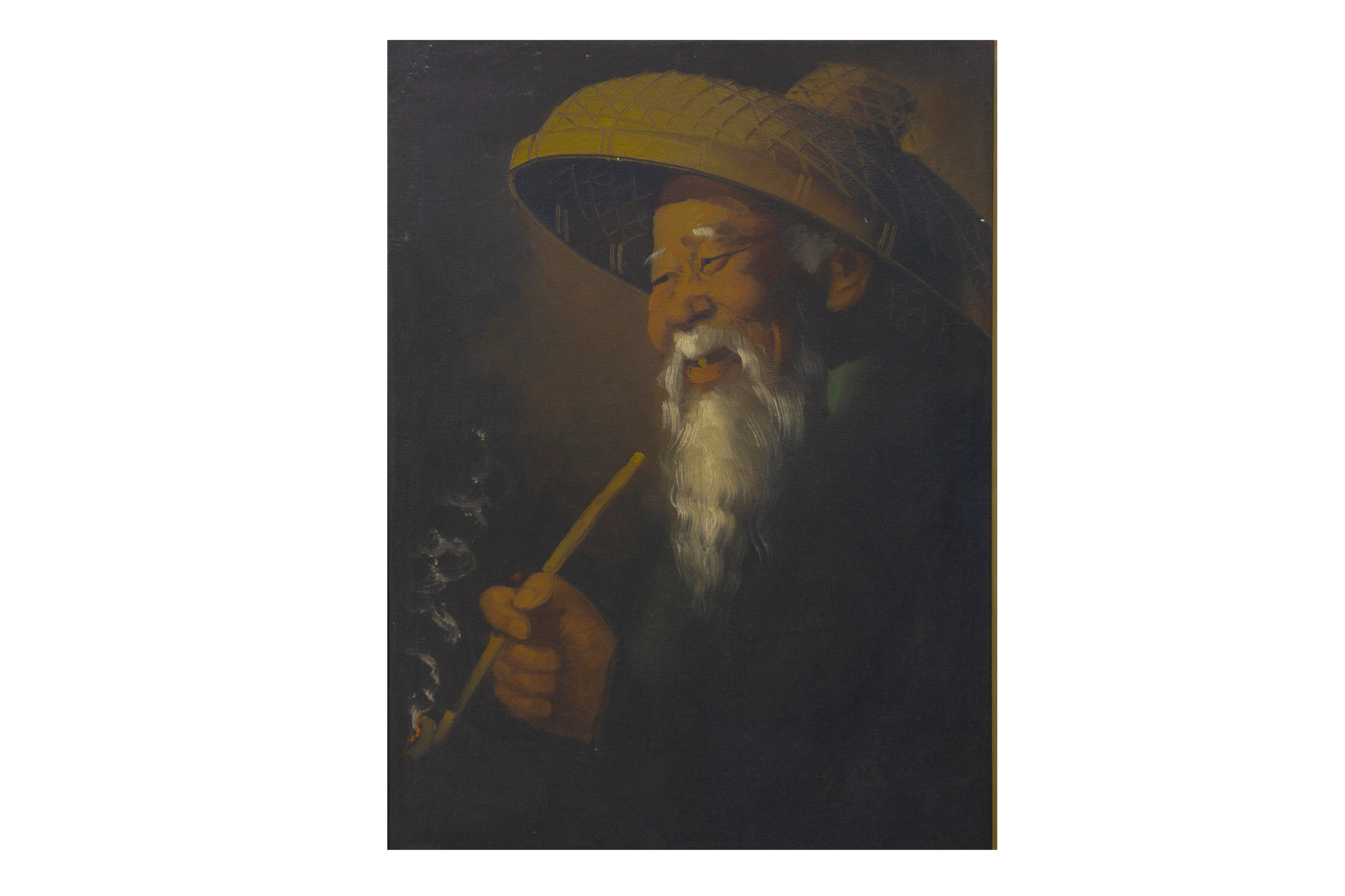 EASTMAN (20TH CENTURY) - TWO PORTRAITS OF CHINESE FIGURES - Image 3 of 3