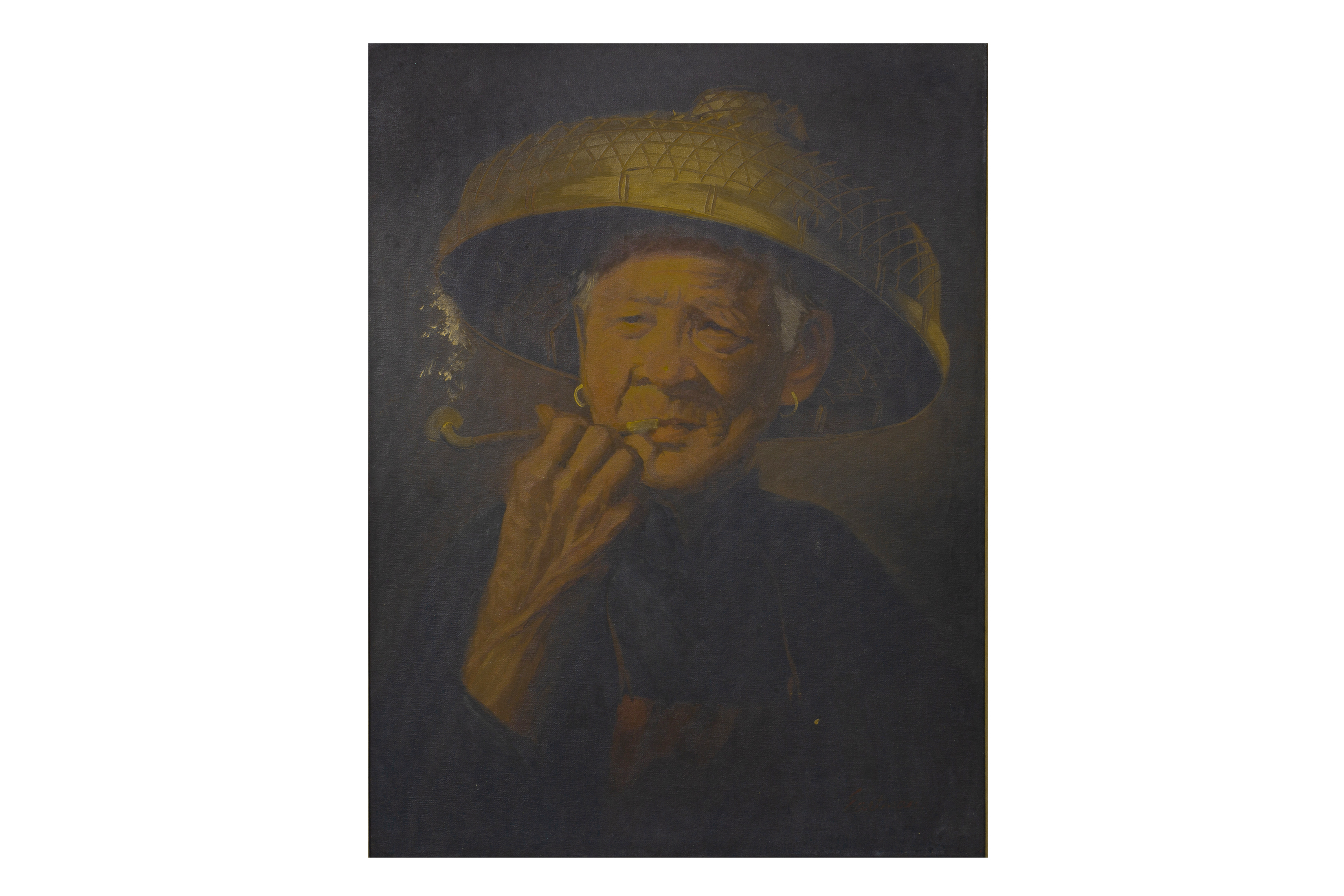 EASTMAN (20TH CENTURY) - TWO PORTRAITS OF CHINESE FIGURES - Image 2 of 3