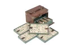 A TRAVELLING MAHJONG SET