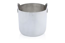 A SILVER PLATED WINE COOLER