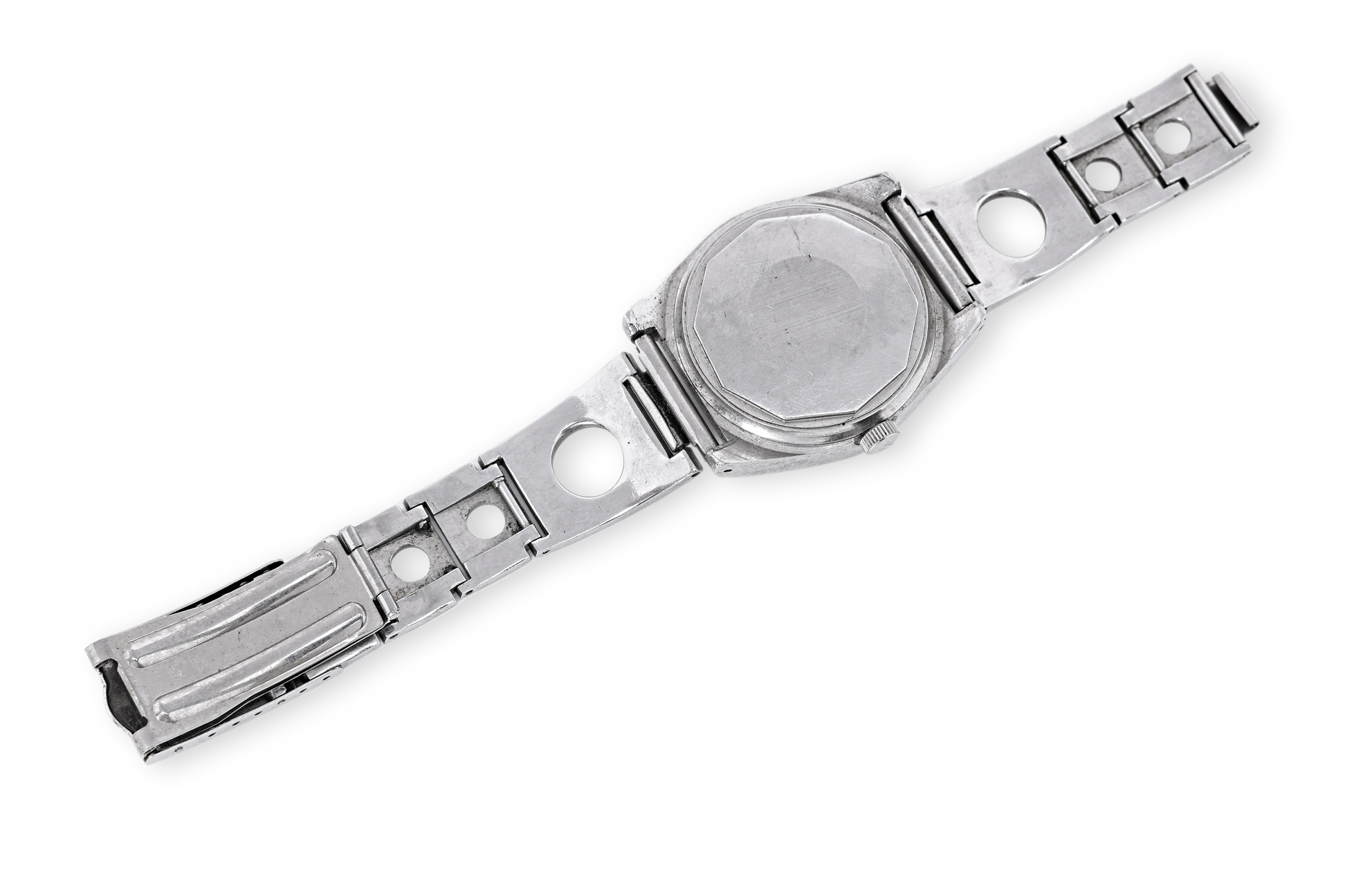 A TISSOT PR 516 GL STAINLESS STEEL AUTOMATIC BRACELET WATCH - Image 2 of 4