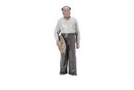 A CHIARMAN MAO PORCELAIN PROPAGANDA FIGURE