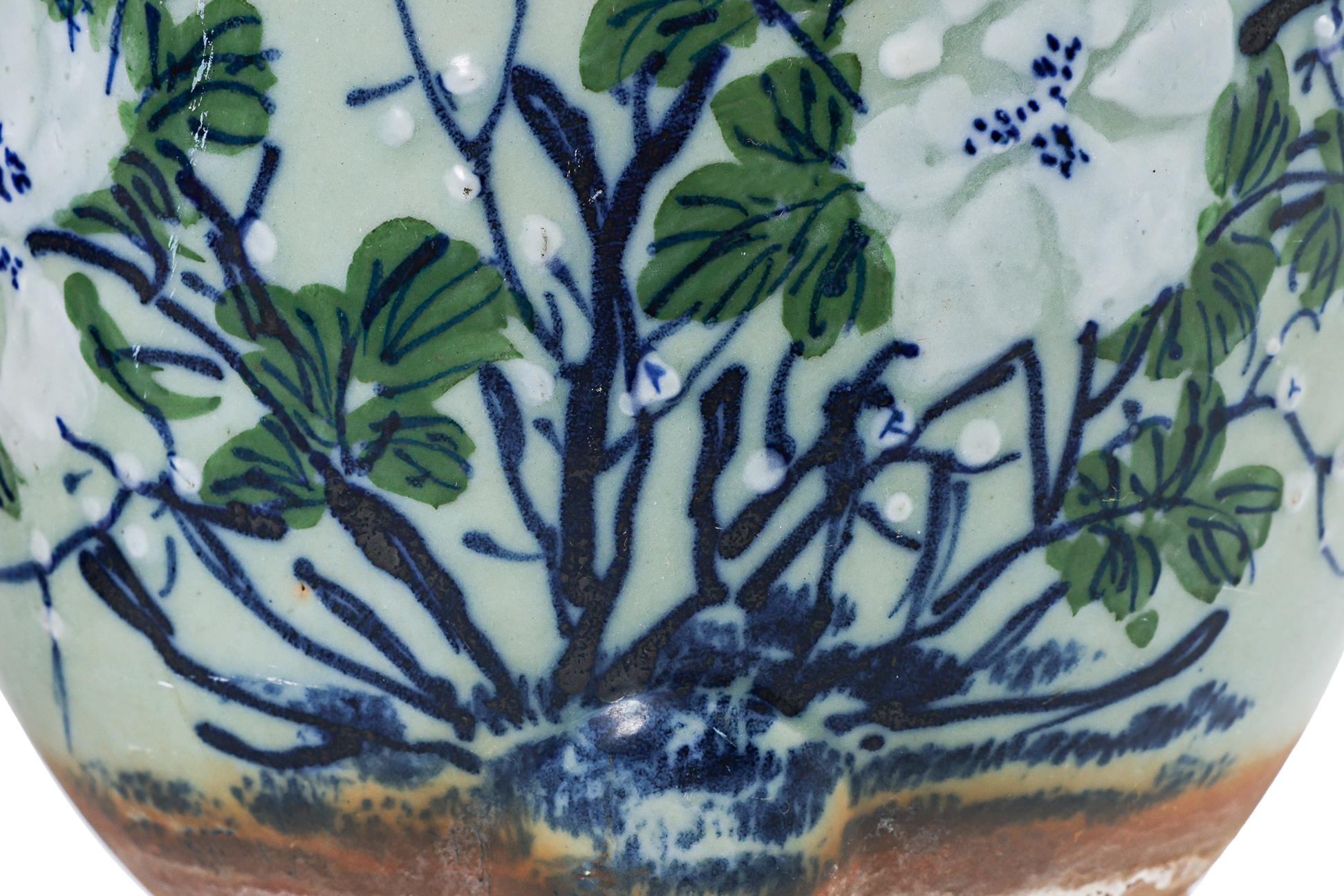 TWO JAPANESE PORCELAIN JARDINIERES - Image 2 of 3