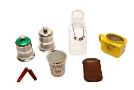 A GROUP OF SMOKING AND DRINKS RELATED ACCESSORIES