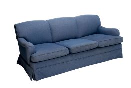 A GEORGE SMITH SIGNATURE THREE SEAT SOFA