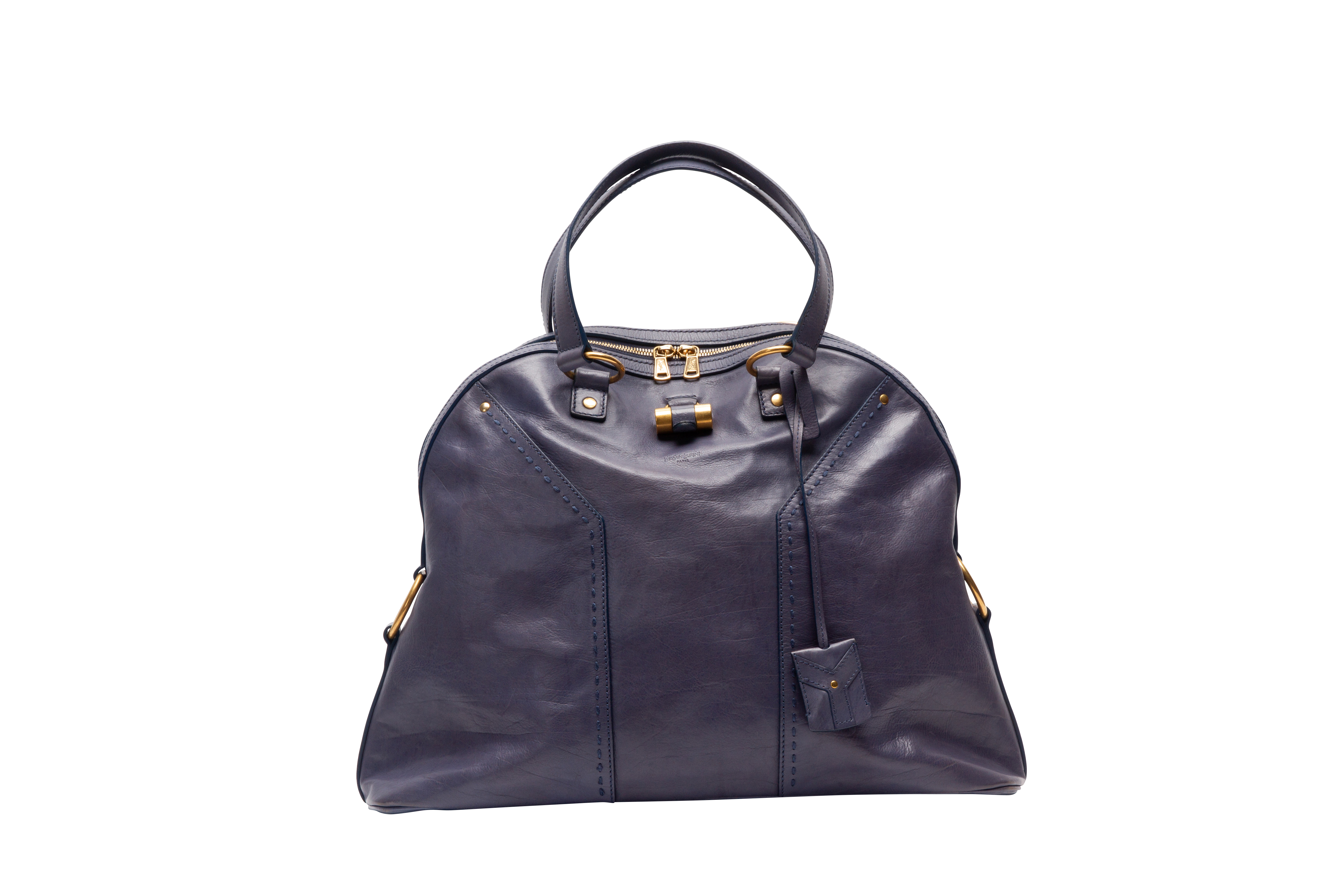 AN YVES SAINT LAURENT MUSE LEATHER HANDBAG - Image 3 of 3