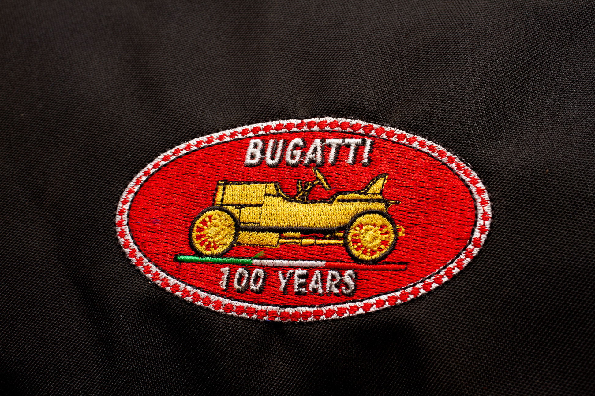 A BALENCIAGA / BUGATTI 100 YEARS BLACK DRAWSTRING DUFFLE BAG - Image 4 of 6