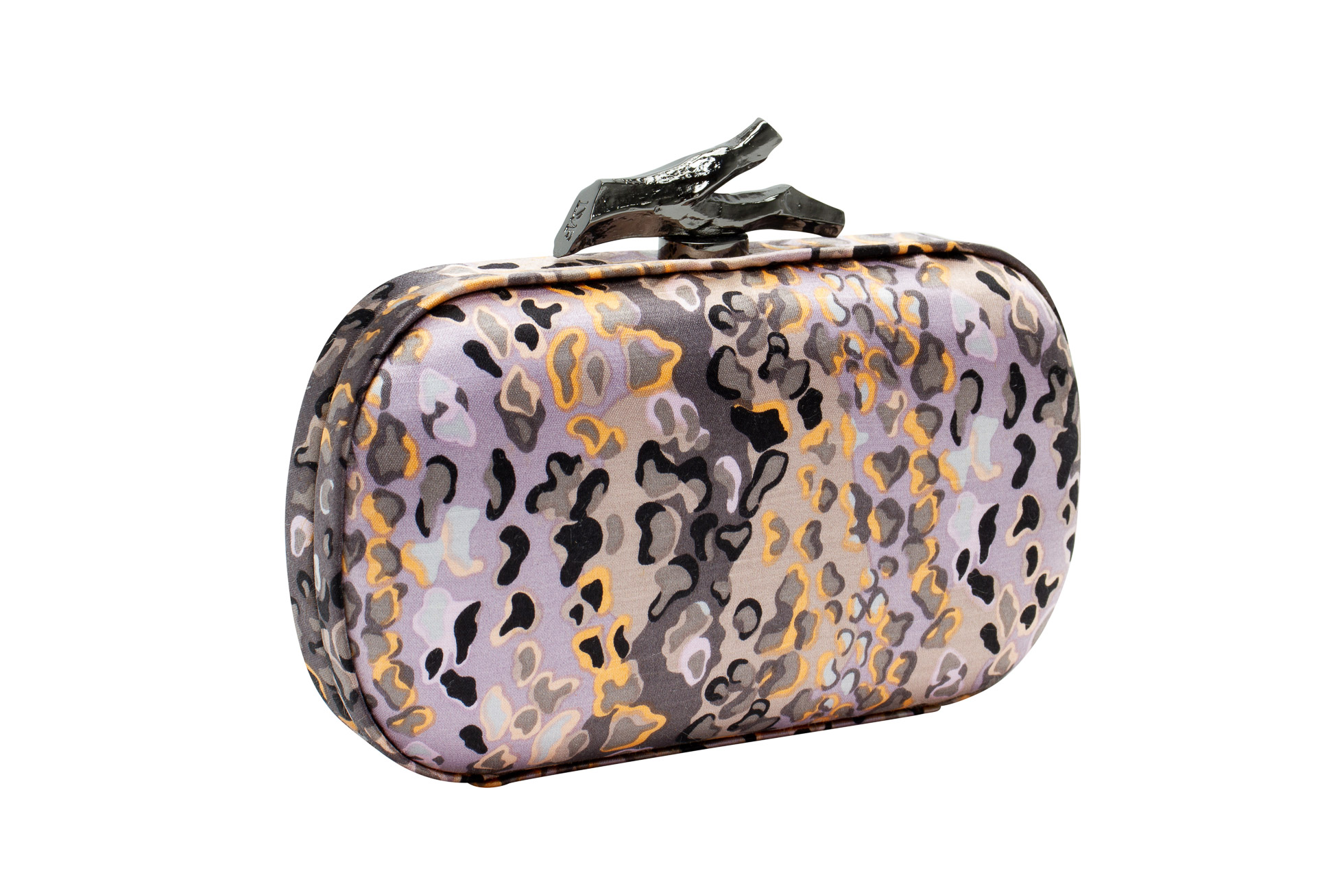 A DIANE VON FURSTENBERG LYTTON THAI SILK SMALL CLUTCH