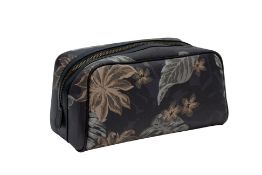 A COACH TROPICAL PRINT COSMETICS BAG