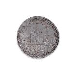 MEXICO CHARLES III 8 REALES 1750 MF