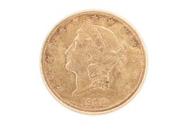 UNITED STATES GOLD 20 DOLLARS 1900 S