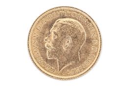 AUSTRALIA GEORGE V GOLD 1/2 SOVEREIGN 1915 S