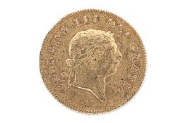 GREAT BRITAIN GEORGE III GOLD 1/2 GUINEA 1808