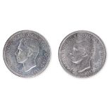 AUSTRALIA GEORGE VI 1 CROWN 1937; 1938 (2)