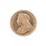 AUSTRALIA VICTORIA GOLD SOVEREIGN 1900 M