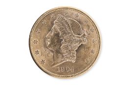 UNITED STATES GOLD 20 DOLLARS 1904
