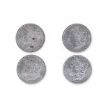 UNITED STATES MORGAN DOLLAR 1883-1886 (4)