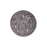 MEXICO CHARLES III 8 REALES 1751 MF