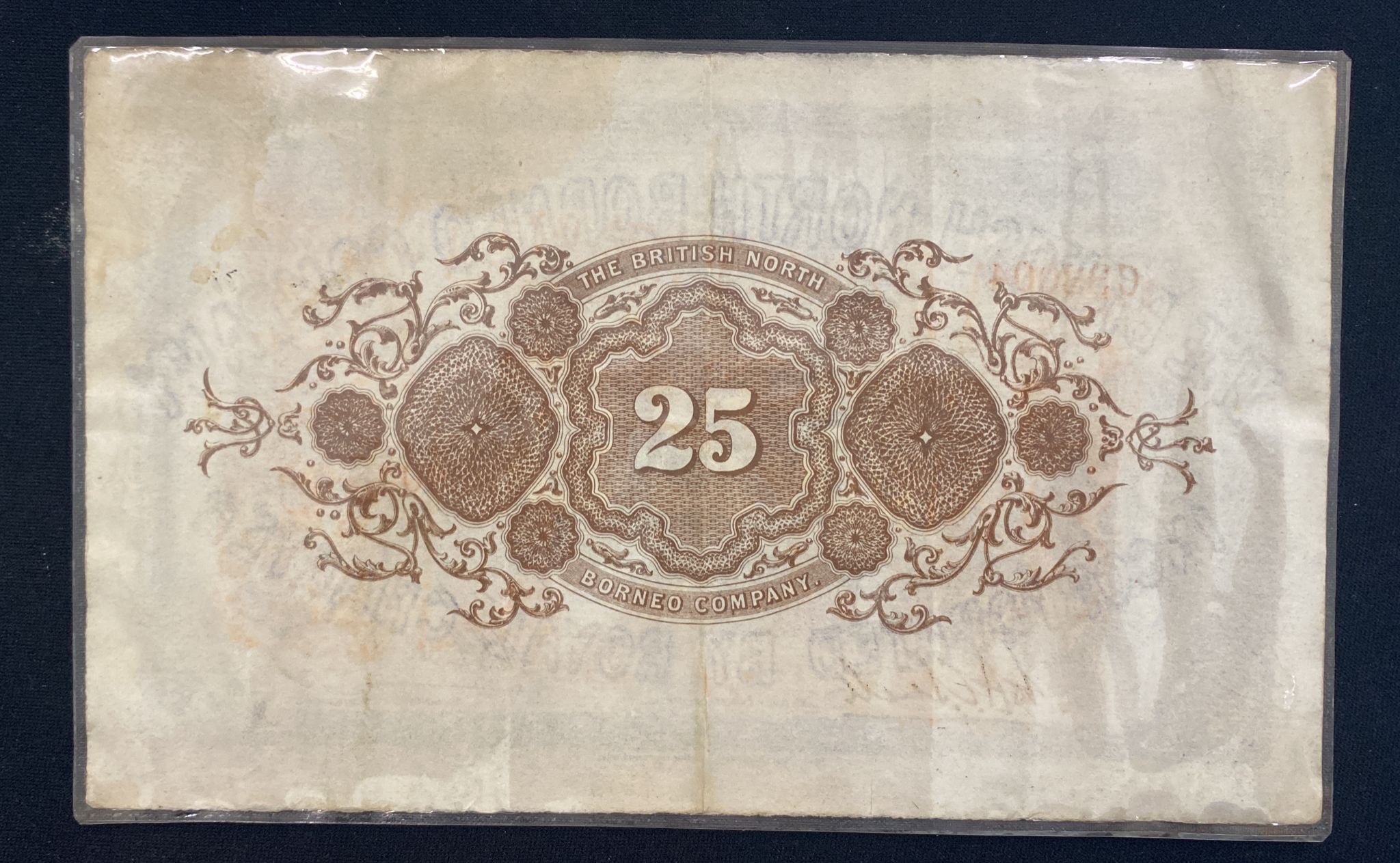 BRITISH NORTH BORNEO 25 DOLLARS 1926 - Image 4 of 6