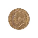 GREAT BRITAIN GEORGE V GOLD SOVEREIGN 1918 C