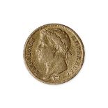 FRANCE NAPOLEON I GOLD 20 FRANCS 1810 W