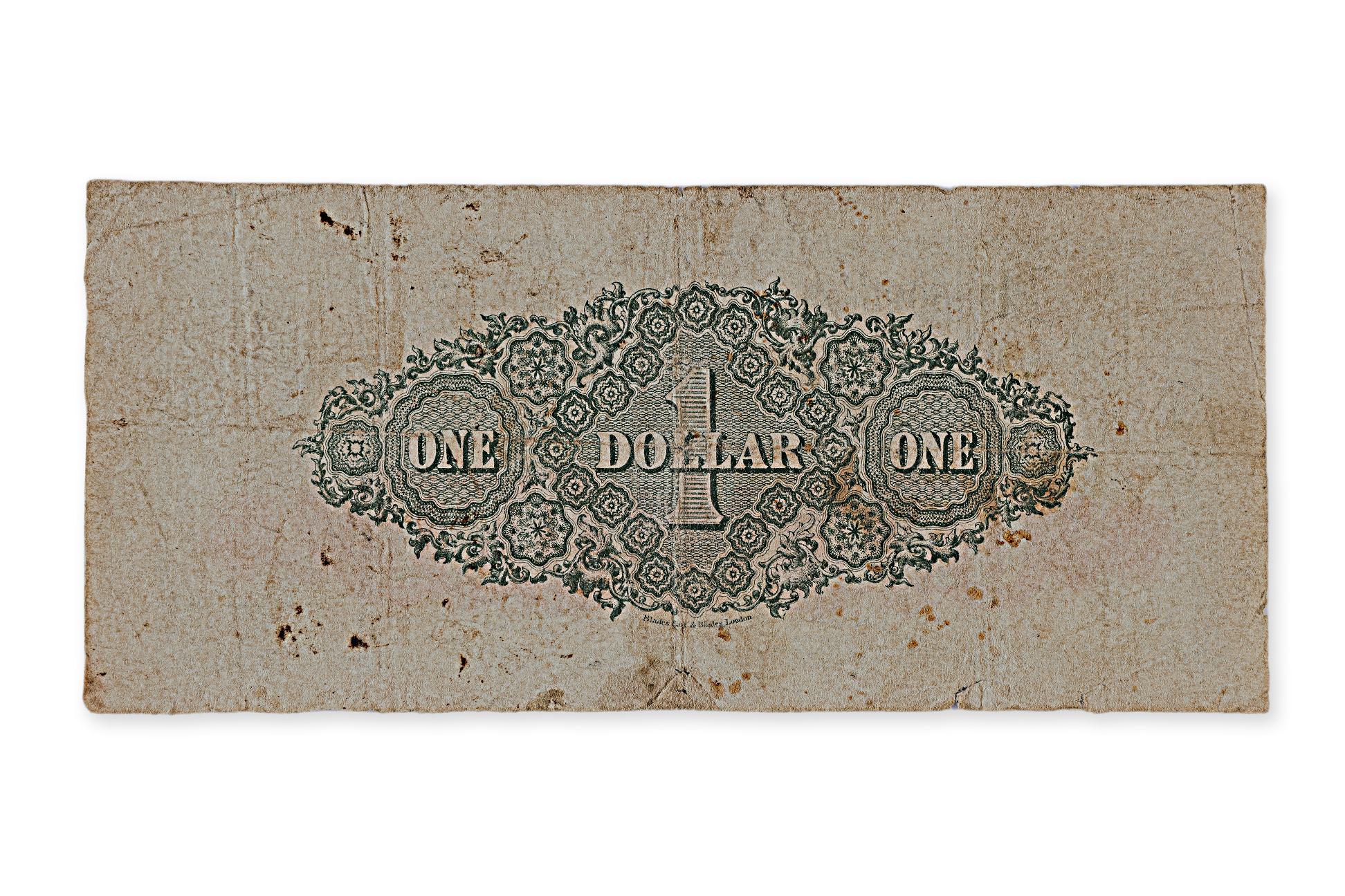 BRITISH NORTH BORNEO ONE DOLLAR 1922 - Image 2 of 4